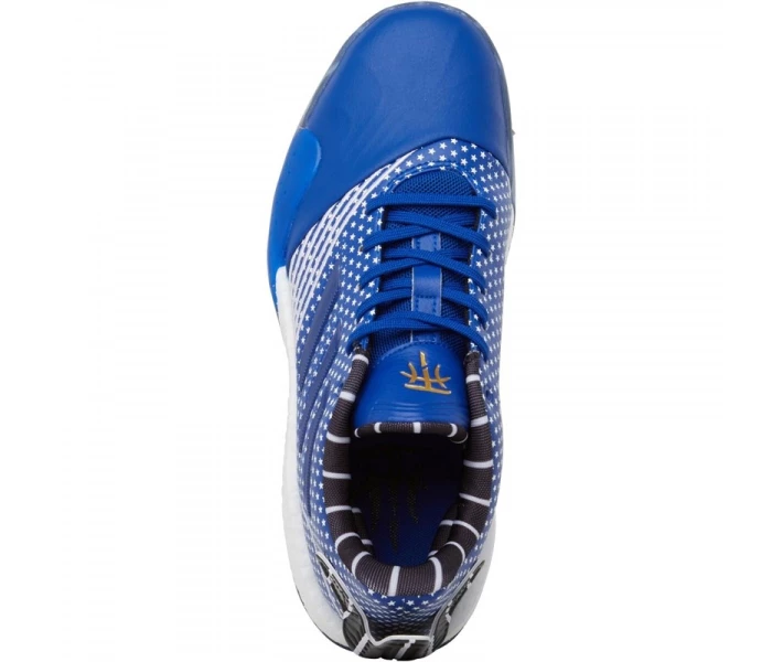 Фото - чоловічий кед Кеди adidas T-Mac Millennium Boost Basketball Bright Blue/Bright Blue/Core Black Royal Blue 43.3