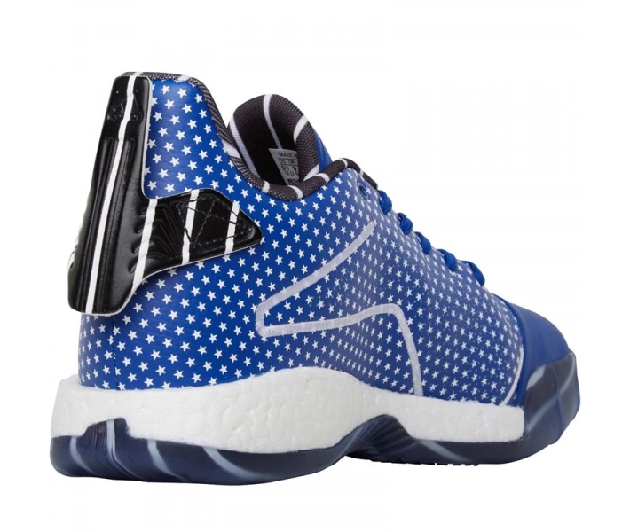 Фото - чоловічий кед Кеди adidas T-Mac Millennium Boost Basketball Bright Blue/Bright Blue/Core Black Royal Blue 43.3