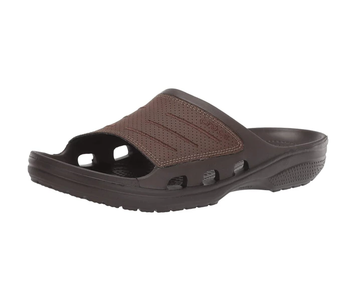 Фото - чоловічу сандалію Сандалії Crocs Bogota Slide Brown 43