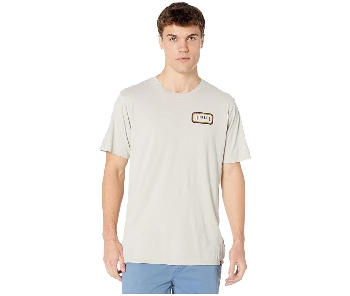 Фото - чоловічу футболку Футболка Hurley Breaker Benzo Enzyme Wash Short Sleeve Gray S