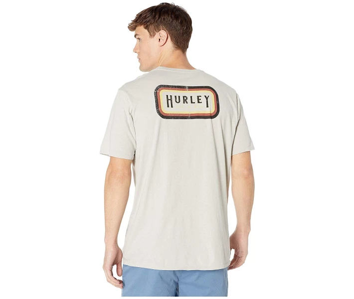 Фото - чоловічу футболку Футболка Hurley Breaker Benzo Enzyme Wash Short Sleeve Gray S