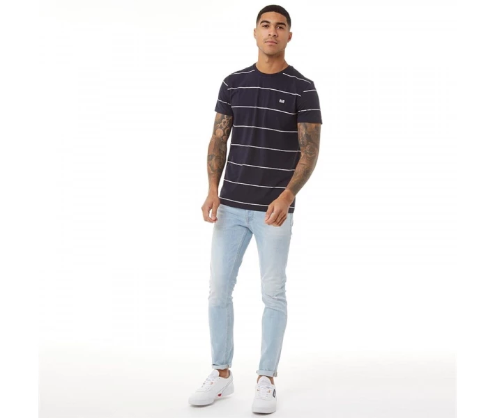 Фото - чоловічу футболку Футболка Weekend Offender Pagoda Printed Stripe Navy/White Stripe Navy XS