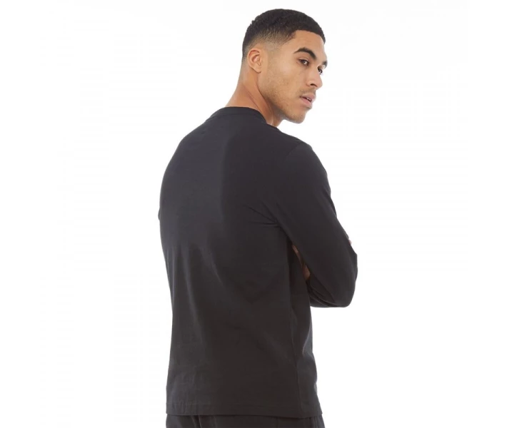 Фото - чоловічий лонгслів Лонгслів Converse Core Chuck Patch T-Shirt Black Black M