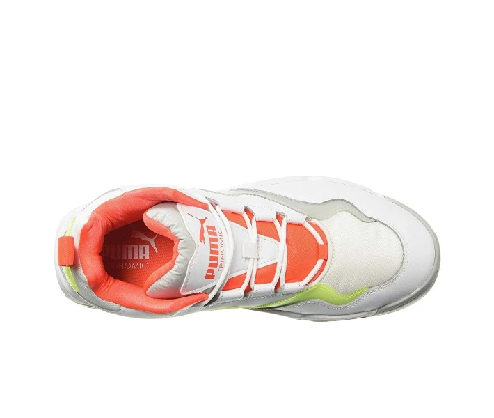 Фото - чоловічий кросівок Кросівки Puma Source Mid Buzzer Puma White/Yellow Alert/High-Rise 37