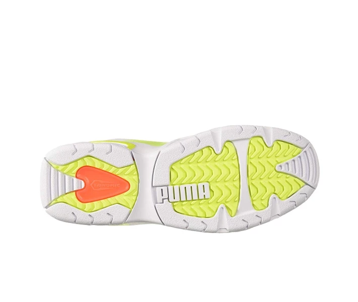 Фото - чоловічий кросівок Кросівки Puma Source Mid Buzzer Puma White/Yellow Alert/High-Rise 37