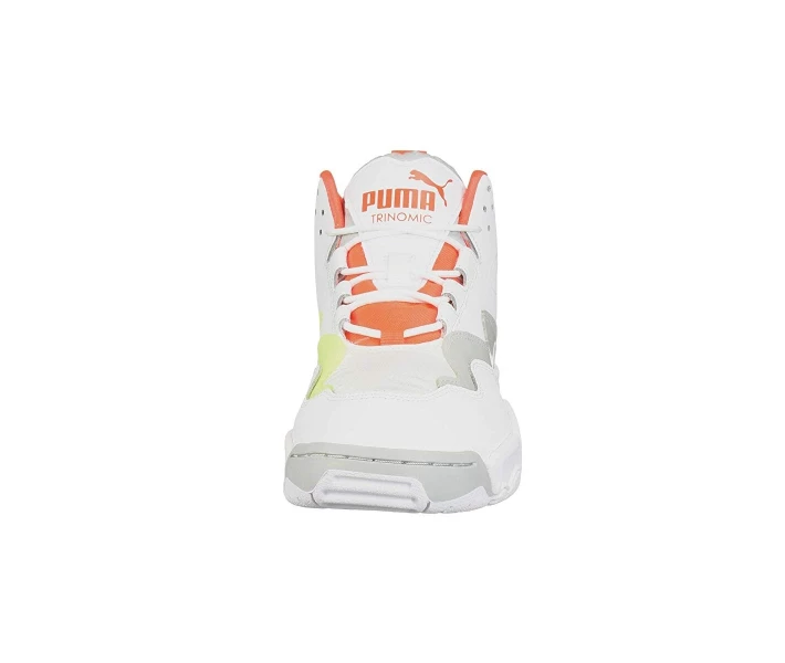 Фото - чоловічий кросівок Кросівки Puma Source Mid Buzzer Puma White/Yellow Alert/High-Rise 37