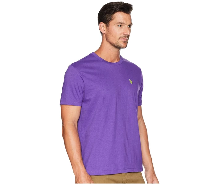 Фото - чоловічу футболку Футболка U.S. POLO ASSN. Crew Neck Small Pony T-Shirt Purple M