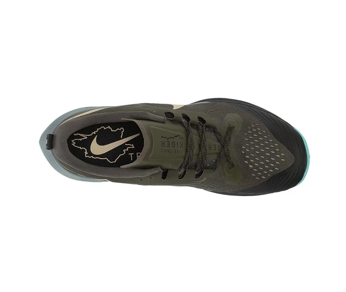 Фото - чоловічий кросівок Кросівки Nike Air Zoom Terra Kiger 5 Cargo Khaki/Team Gold/Black/Jade Stone 39