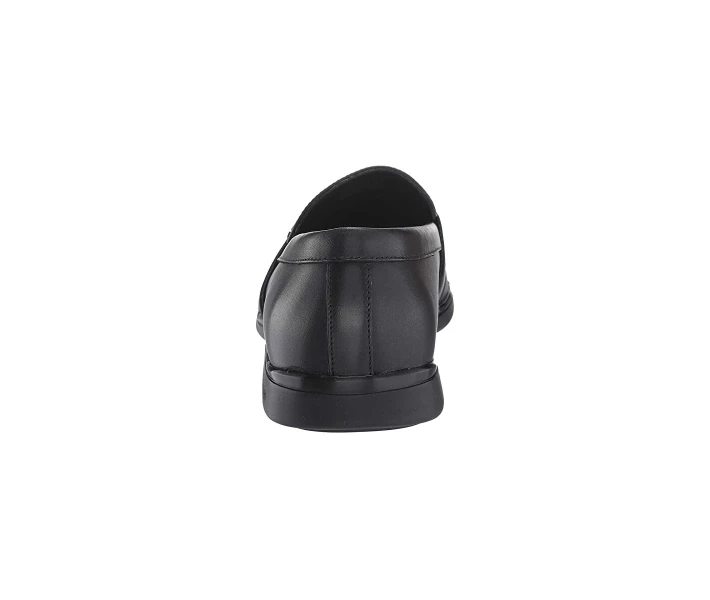 Фото - чоловічу туфлю Туфлі лофери Calvin Klein Josiah Black Crust Leather 41