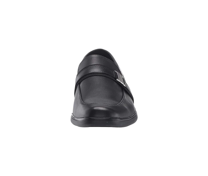 Фото - чоловічу туфлю Туфлі лофери Calvin Klein Josiah Black Crust Leather 41
