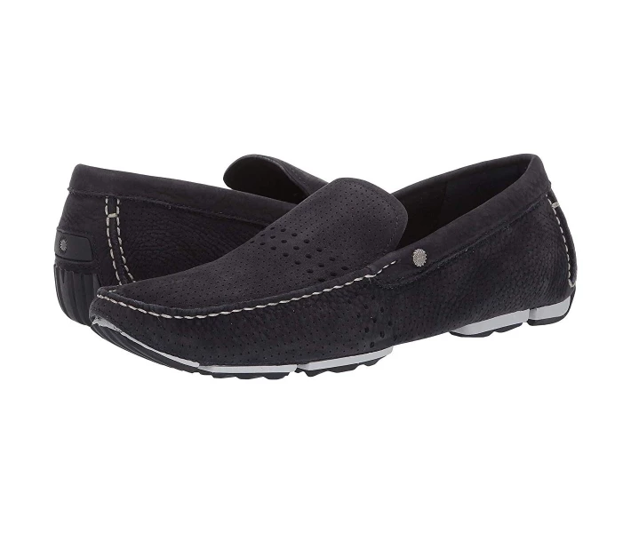 Фото - чоловічу туфлю Туфлі лофери UGG Bel-Air Venetian Perf Navy 40