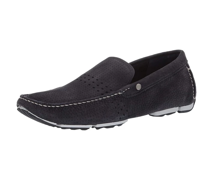 Фото - чоловічу туфлю Туфлі лофери UGG Bel-Air Venetian Perf Navy 40