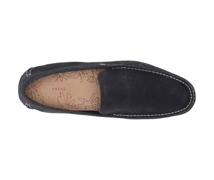 Фото - чоловічу туфлю Туфлі лофери UGG Bel-Air Venetian Perf Navy 40