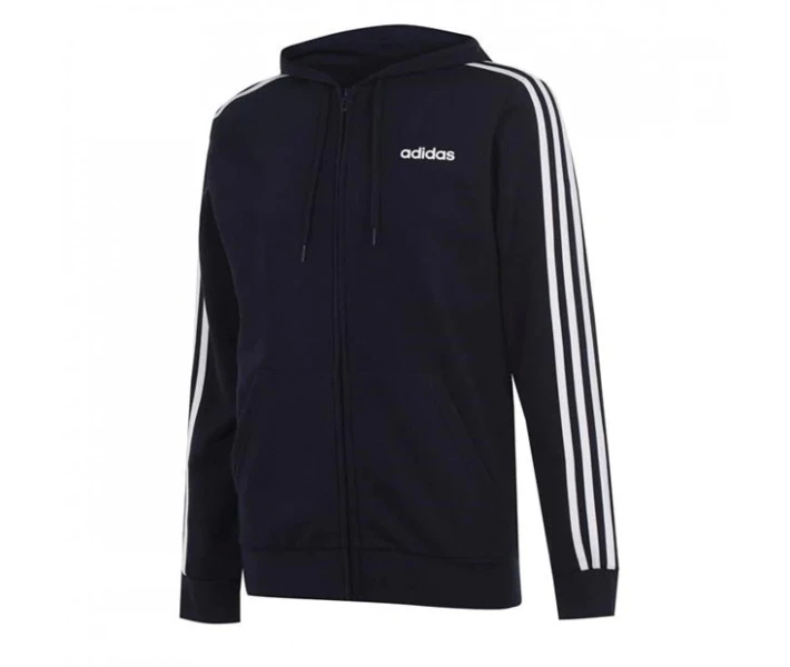 Фото - чоловіче худі Худі adidas 3 Stripes Full Zip Legink / White L