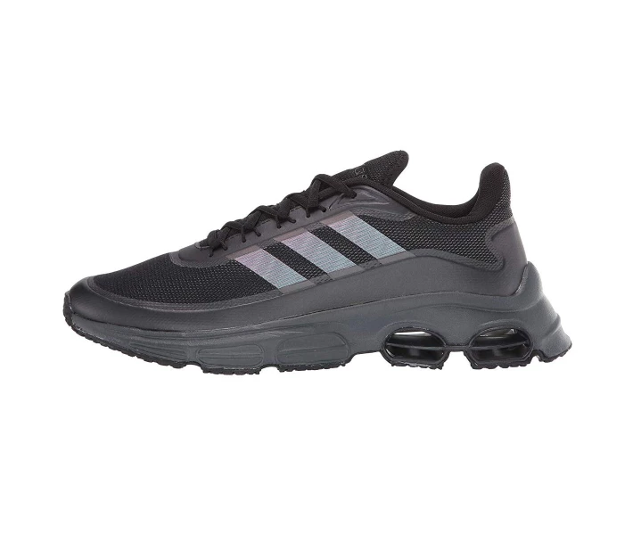 Фото - чоловічий кросівок Кросівки Adidas Quadcube Core Black/Core Black/Signal Coral 41.3