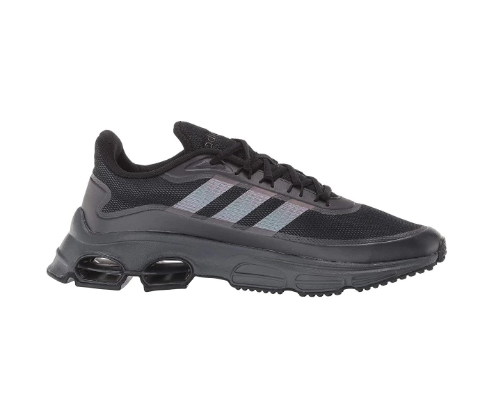 Фото - чоловічий кросівок Кросівки Adidas Quadcube Core Black/Core Black/Signal Coral 41.3