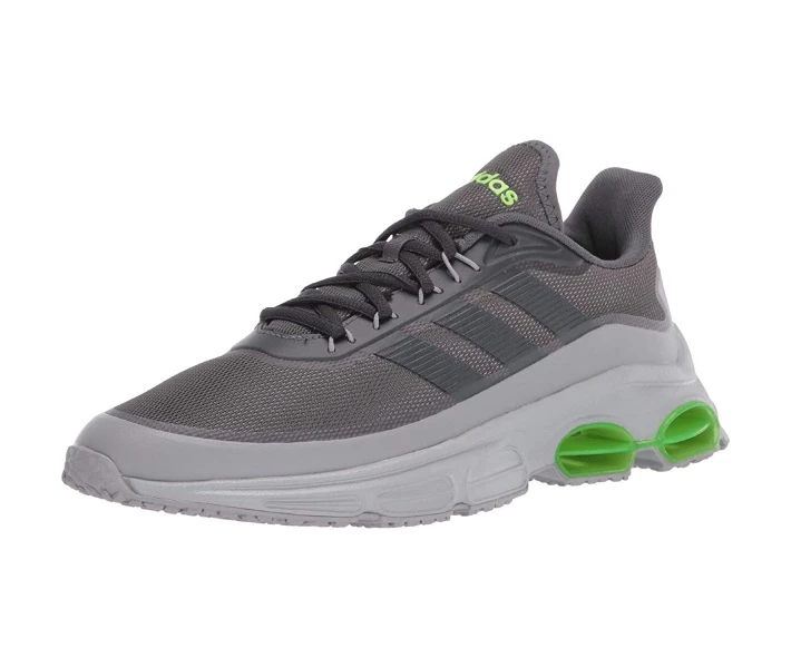 Фото - чоловічий кросівок Кросівки Adidas Quadcube Grey Six/Grey Six/Signal Green 44