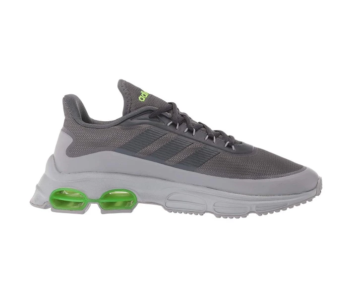 Фото - чоловічий кросівок Кросівки Adidas Quadcube Grey Six/Grey Six/Signal Green 44