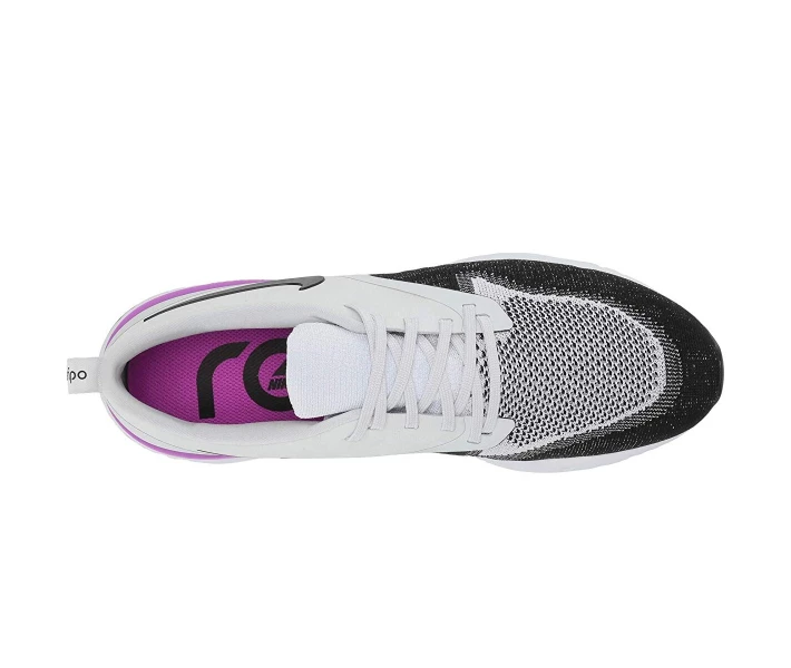 Фото - чоловічий кросівок Кросівки Nike Odyssey React Flyknit 2 Pure Platinum/Black/White/Hyper Violet 44