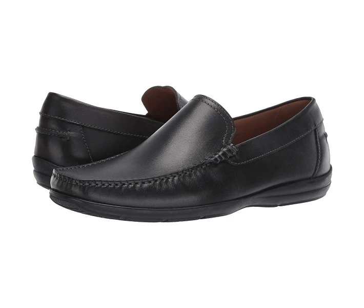 Фото - чоловічу туфлю Туфлі лофери Robert Talbott Lincoln Black Leather 42.5