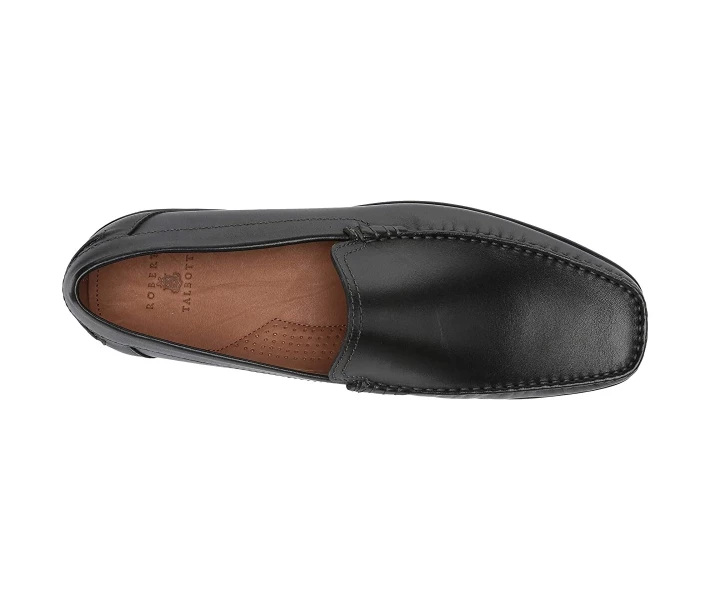 Фото - чоловічу туфлю Туфлі лофери Robert Talbott Lincoln Black Leather 42.5