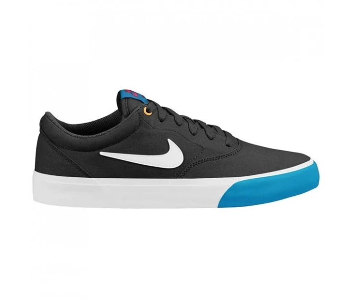 Фото - чоловічий кед Кеди Nike SB Charge Solarsoft Trainers Black/White/Blu 43