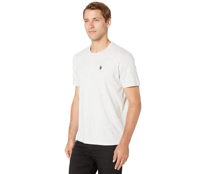 Фото - чоловічу футболку Футболка U.S. POLO ASSN. Crew Neck Small Pony T-Shirt Gray L
