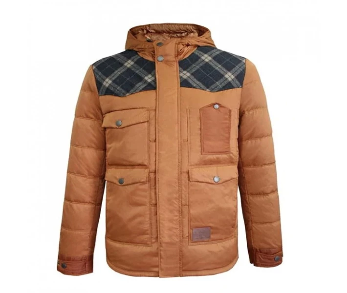 Фото - куртку мужскую Куртка Lee Cooper Check Patch Tan S