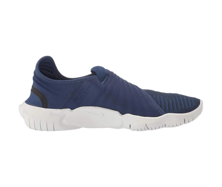 Фото - чоловічий кросівок Кросівки Nike Free RN Flyknit 3.0 Blue Void/Metallic Silver/Black 39