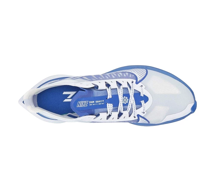 Фото - чоловічий кросівок Кросівки Nike Zoom Gravity White/Clear/Racer Blue/Football Grey 48.5