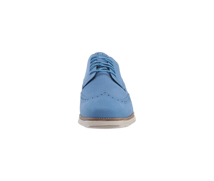 Фото - чоловічу туфлю Туфлі оксфорди Cole Haan Original Grand Wingtip Oxford Pacific Coast Nubuck/Ivory 47