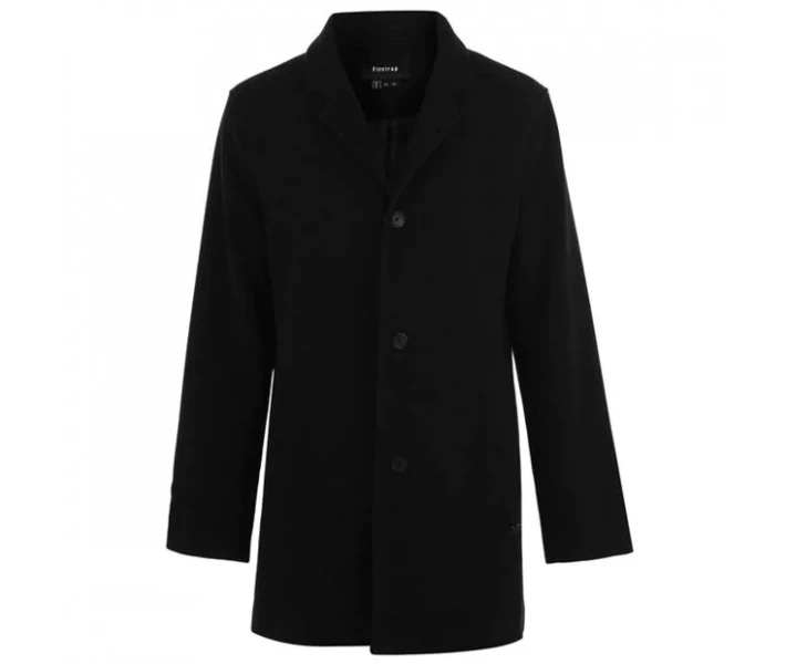 Фото - куртку мужскую Куртка Firetrap Ran Peacoat Black S