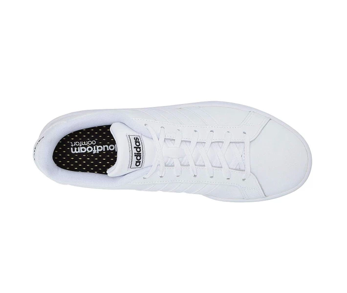 Фото - чоловічий кросівок Кросівки Adidas Grand Court Footwear White/Footwear White/Core Black 47.3