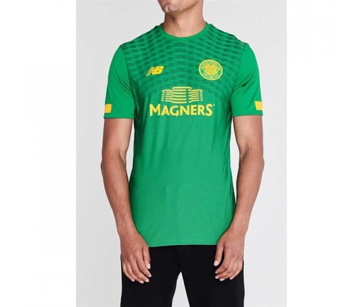 Фото - чоловічу футболку Футболка New Balance Celtic Pre Match Shirt 2019 2020 Green S