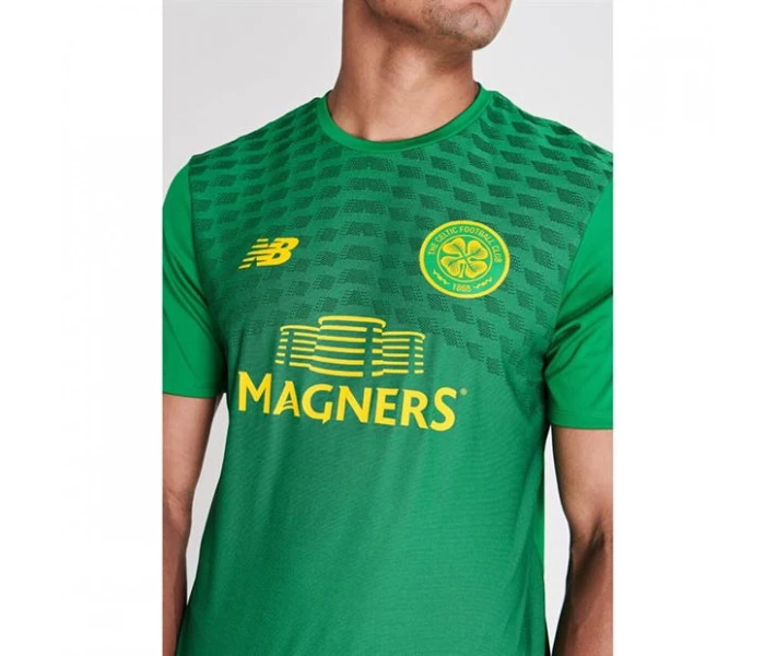 Фото - чоловічу футболку Футболка New Balance Celtic Pre Match Shirt 2019 2020 Green S