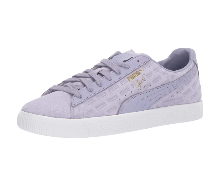 Фото - чоловічий кросівок Кросівки Puma Clyde Emboss Sweet Lavender/Sweet Lavender/Puma White 37.5