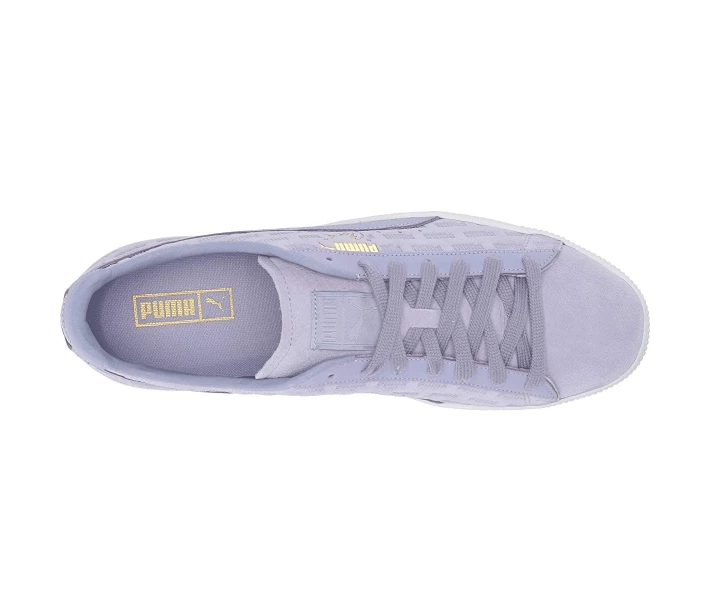 Фото - чоловічий кросівок Кросівки Puma Clyde Emboss Sweet Lavender/Sweet Lavender/Puma White 37.5