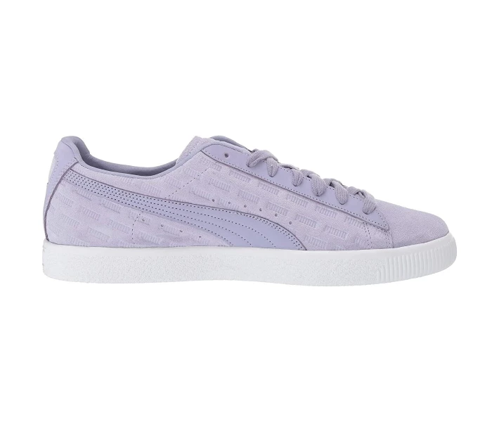 Фото - чоловічий кросівок Кросівки Puma Clyde Emboss Sweet Lavender/Sweet Lavender/Puma White 37.5