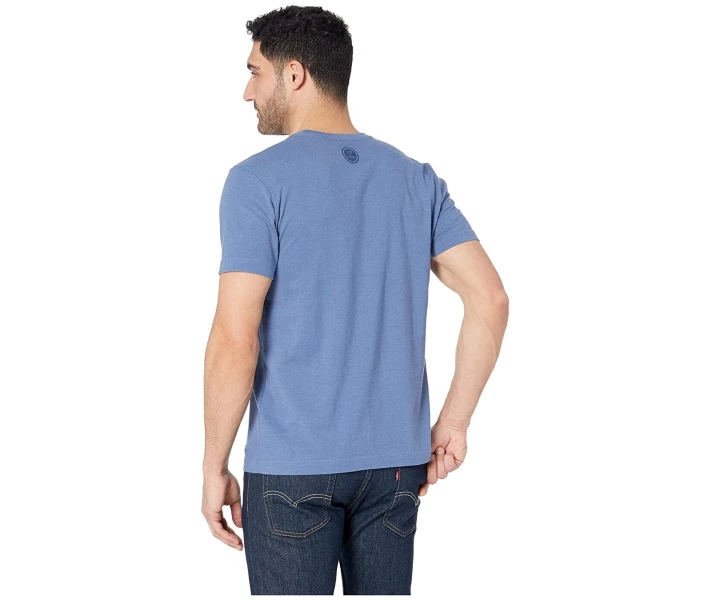 Фото - чоловічу футболку Футболка Life is Good Wildlife Moose Crusher Tee Blue L