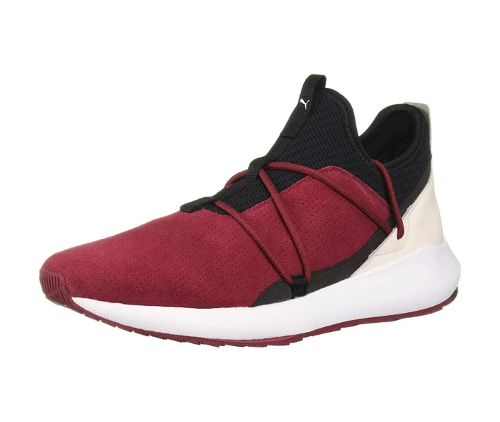 Фото - чоловічий сліпон Сліпони Puma SF Evo Cat II Suede LS Rhubarb/Puma Black/Pastel Parchment 38.5