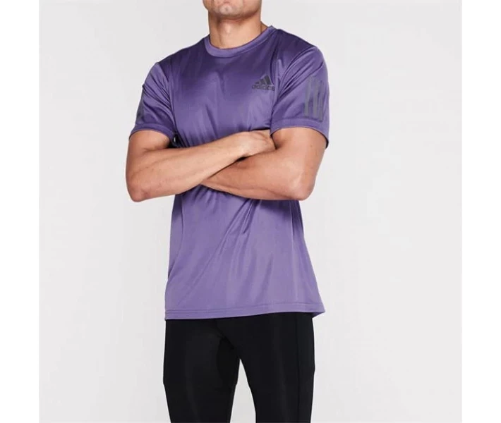 Фото - чоловічу футболку Футболка adidas Club Sleeve Purple/Grey XL