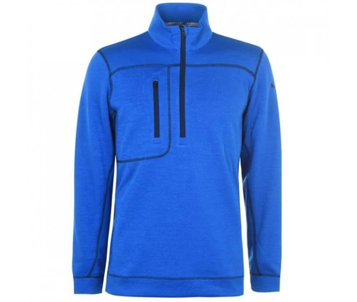 Фото - куртку мужскую Куртка Puma GoLow Qtr Zip Snr 94 Blue Heather M