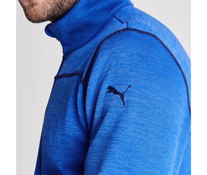 Фото - куртку мужскую Куртка Puma GoLow Qtr Zip Snr 94 Blue Heather M