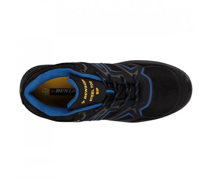 Фото - чоловічий кросівок Робоче взуття Dunlop Ohio Steel Toe Cap Black/Blue 41