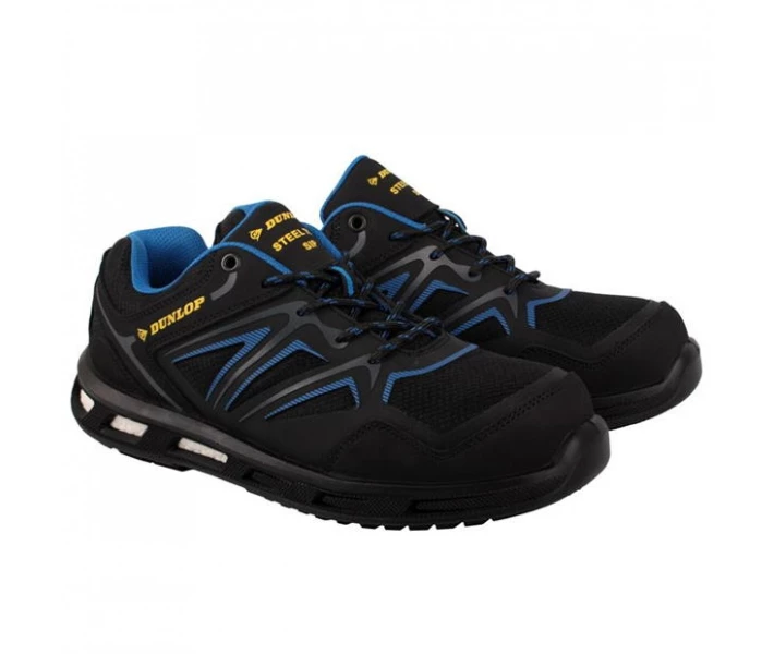 Фото - чоловічий кросівок Робоче взуття Dunlop Ohio Steel Toe Cap Black/Blue 41