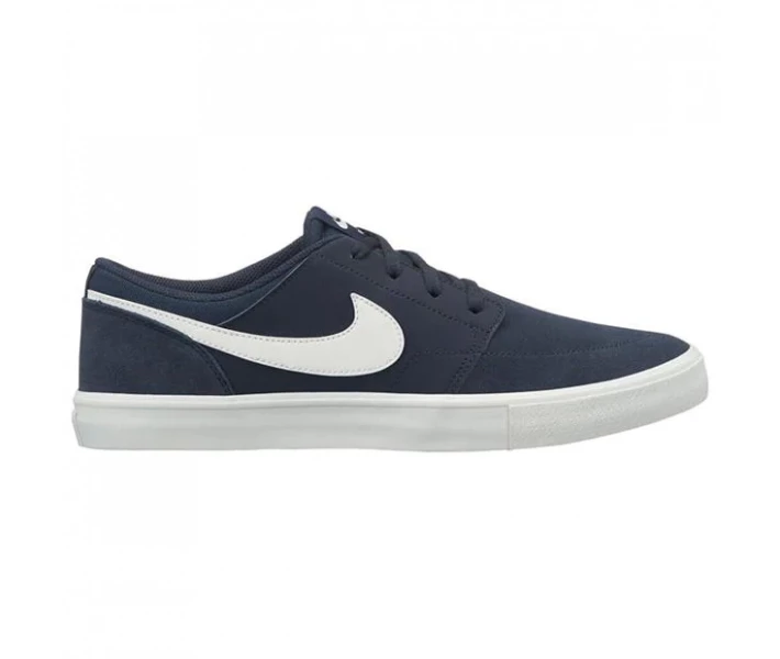 Фото - чоловічий кед Кеди Nike SB Solarsoft Portmore 2 Skate Navy/White 46