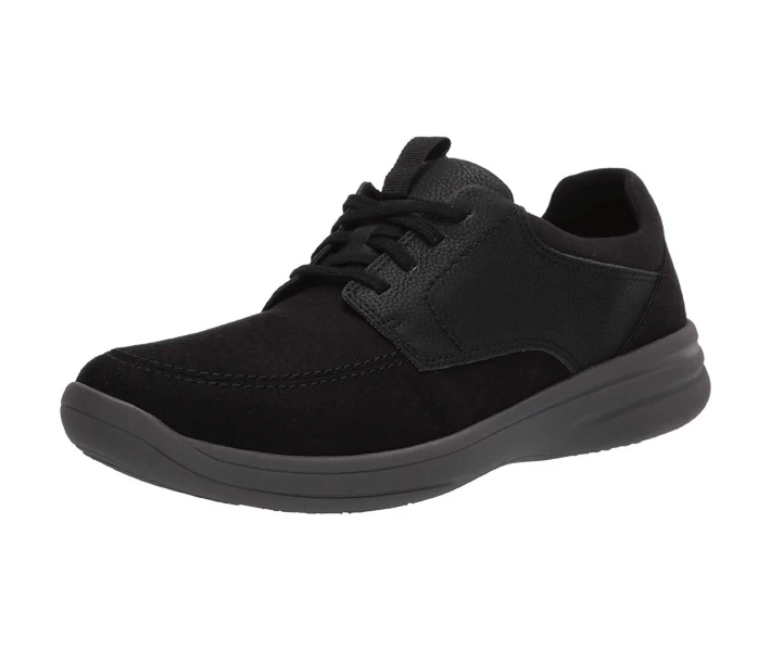 Фото - чоловічий кросівок Кросівки Clarks Step Stroll Lace Black Leather 44