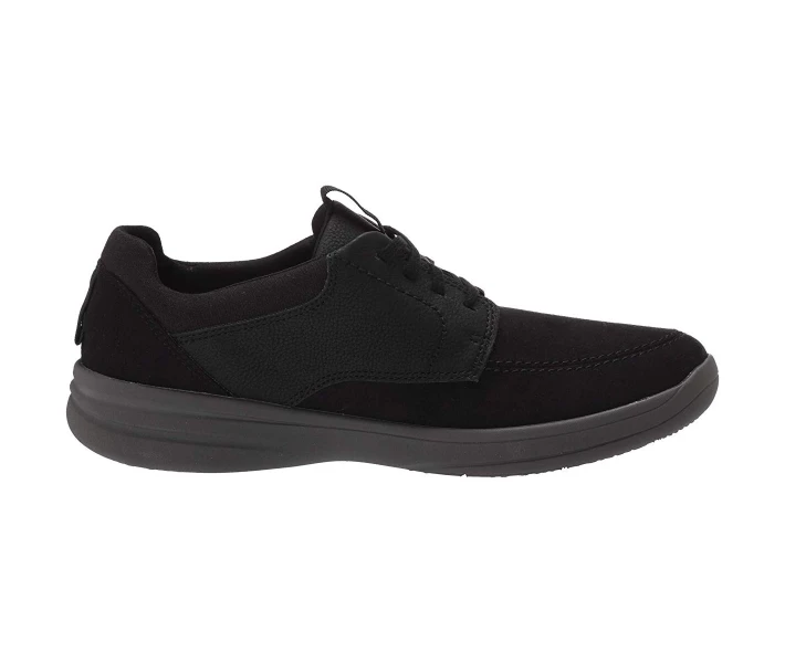 Фото - чоловічий кросівок Кросівки Clarks Step Stroll Lace Black Leather 44