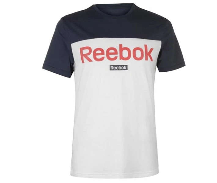 Фото - чоловічу футболку Футболка Reebok BL Short Sleeve Heritage Navy 2X