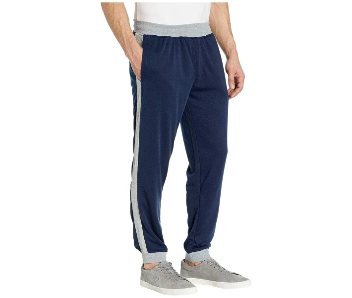 Фото - чоловічі спортивні штани Спортивні штани U.S. POLO ASSN. Joggers with Contrast Rib Trim Navy L